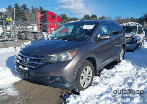 2013 Honda Cr-V Ex-L из США, поврежденный, VIN 5J6RM4H73DL021900